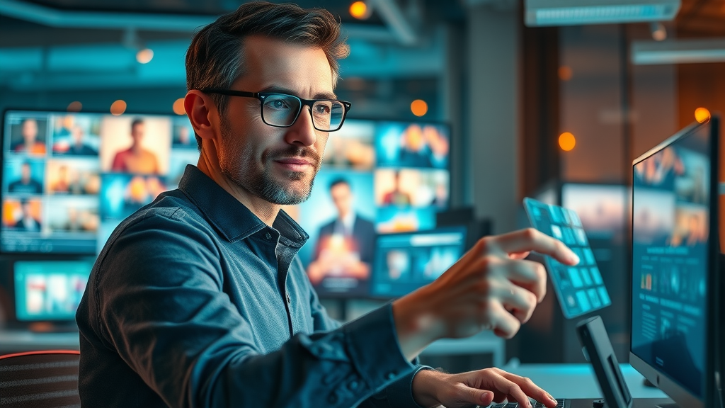 Innovative AI software interface for content marketing and content creation tools