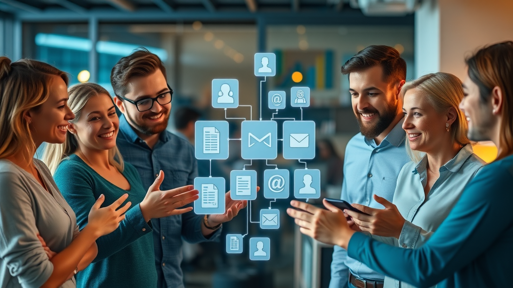 content marketing plan connecting social media, blog posts, and digital content channels
