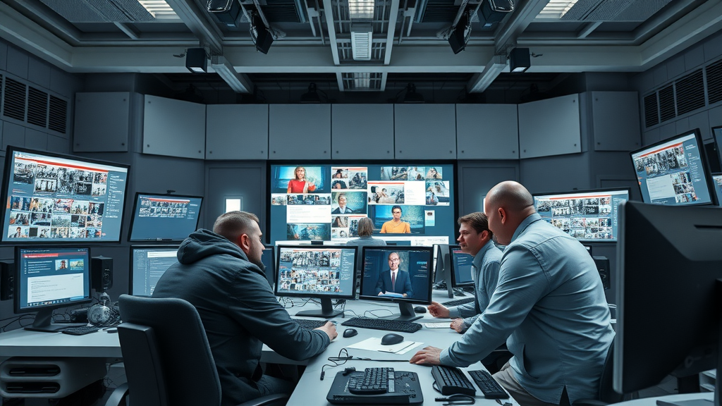 Newsroom integrating AI servers and journalists for real-time content generation—The Washington Post style