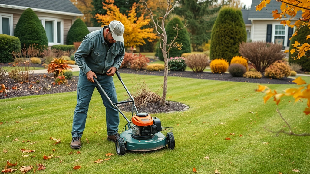 Allentown landscape expert maintaining vibrant garden beds and trimmed lawns.