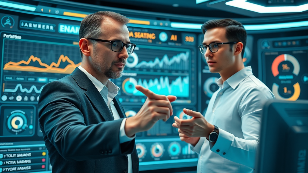 Sleek AI-powered content dashboard with analytics for content creators and strategists
