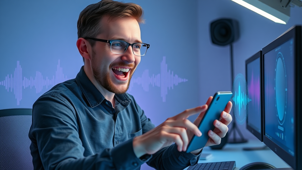AI content optimization digital strategist configuring AI voice optimization features for search results
