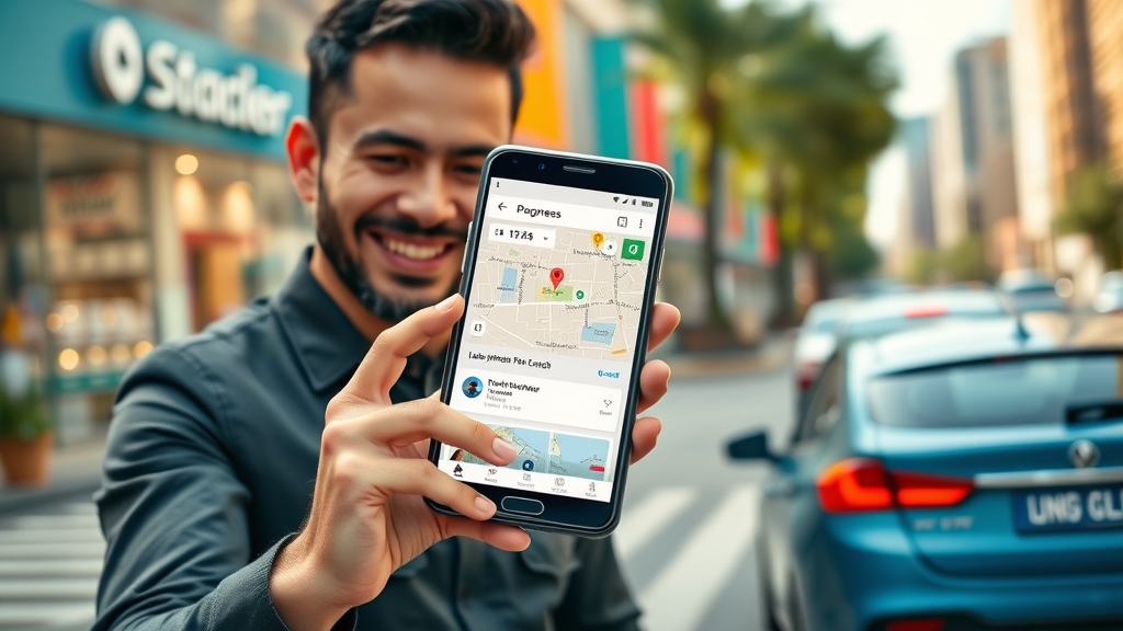 Local SEO for small businesses map search results