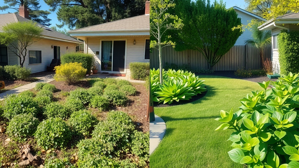 Residential landscaping services transform messy yards into pristine, welcoming outdoor spaces.