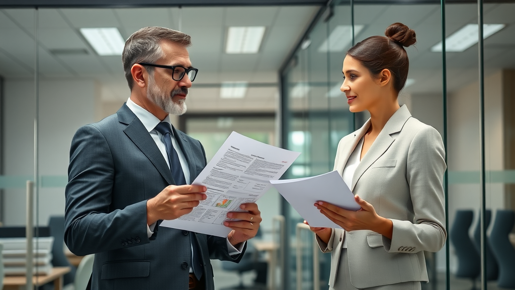 strategic marketing plan comparison, two business leaders, one with detailed plan, representing differences in strategic marketing planning