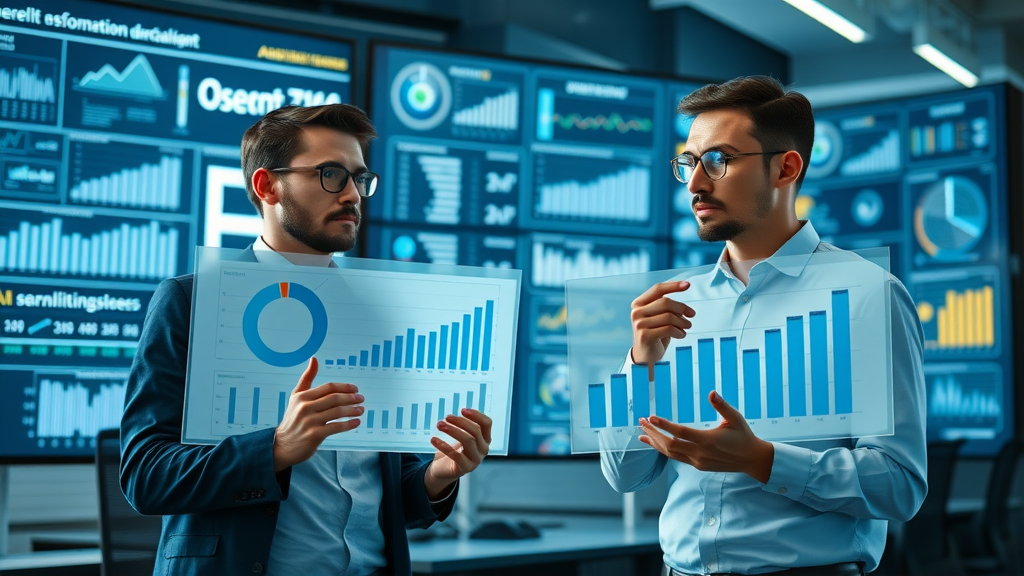 comparison of traditional and AI marketing strategies by business team