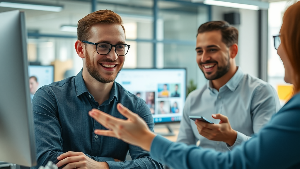 Modern marketers using AI-driven tools for personalized email marketing campaigns