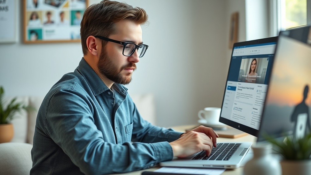dedicated content creator writing blog post with SEO tools, blog post content marketing tips