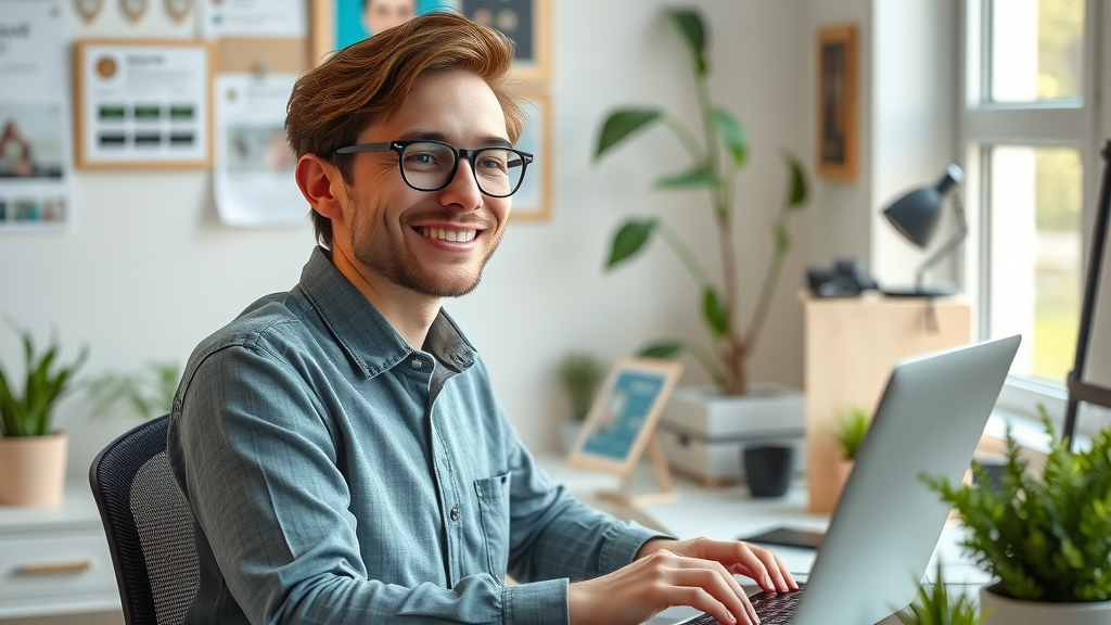 content marketing plan creator producing blog and social media content