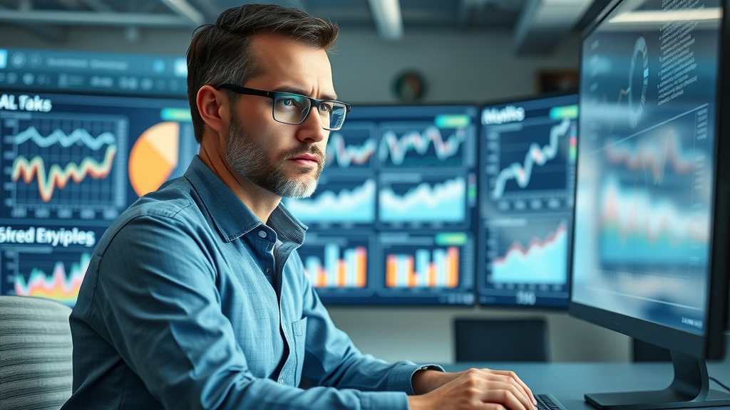 analytical seo expert optimizing blog post for content marketing tips and seo