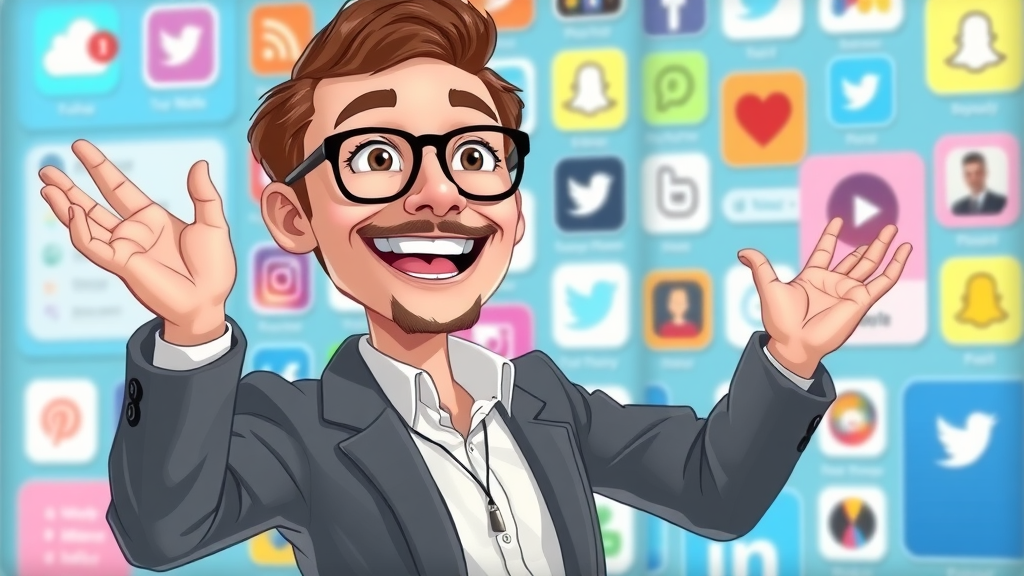 Social media strategist engaging audience to prevent common internet marketing mistakes
