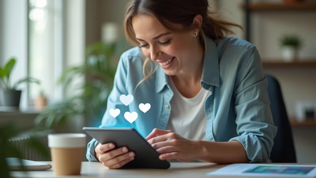 Social media specialist interacting with active followers to nurture lead generation and keep the brand top-of-mind among potential customers.