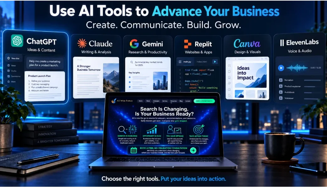 Marketer tracking real-time analytics and campaign performance with AI-driven tools—transforming digital marketing
